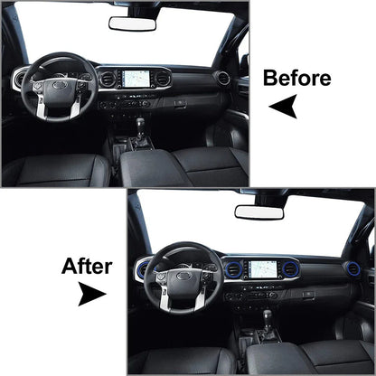 AC Outer Vent Rings Trim Covers for Toyota Tacoma (2016-2022)