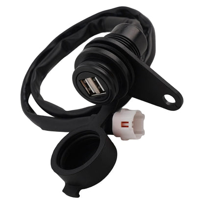 Charger Adapter Double USB Port Phone Charger for Motorcycles