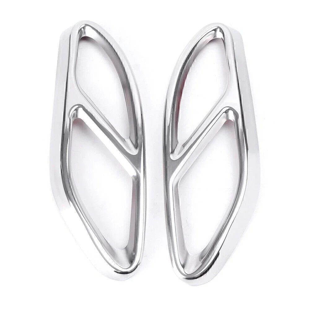 Rear Cylinder Exhaust Pipe Covers for Mercedes Benz E-Class (2014-2020)