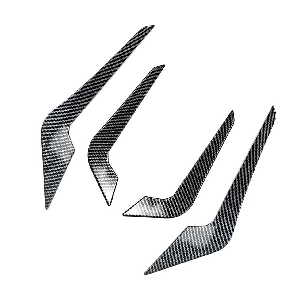 4x Front Bumper Lip Spoiler Side Covers for BMW 2 Series M2 F87 (2016-2021)
