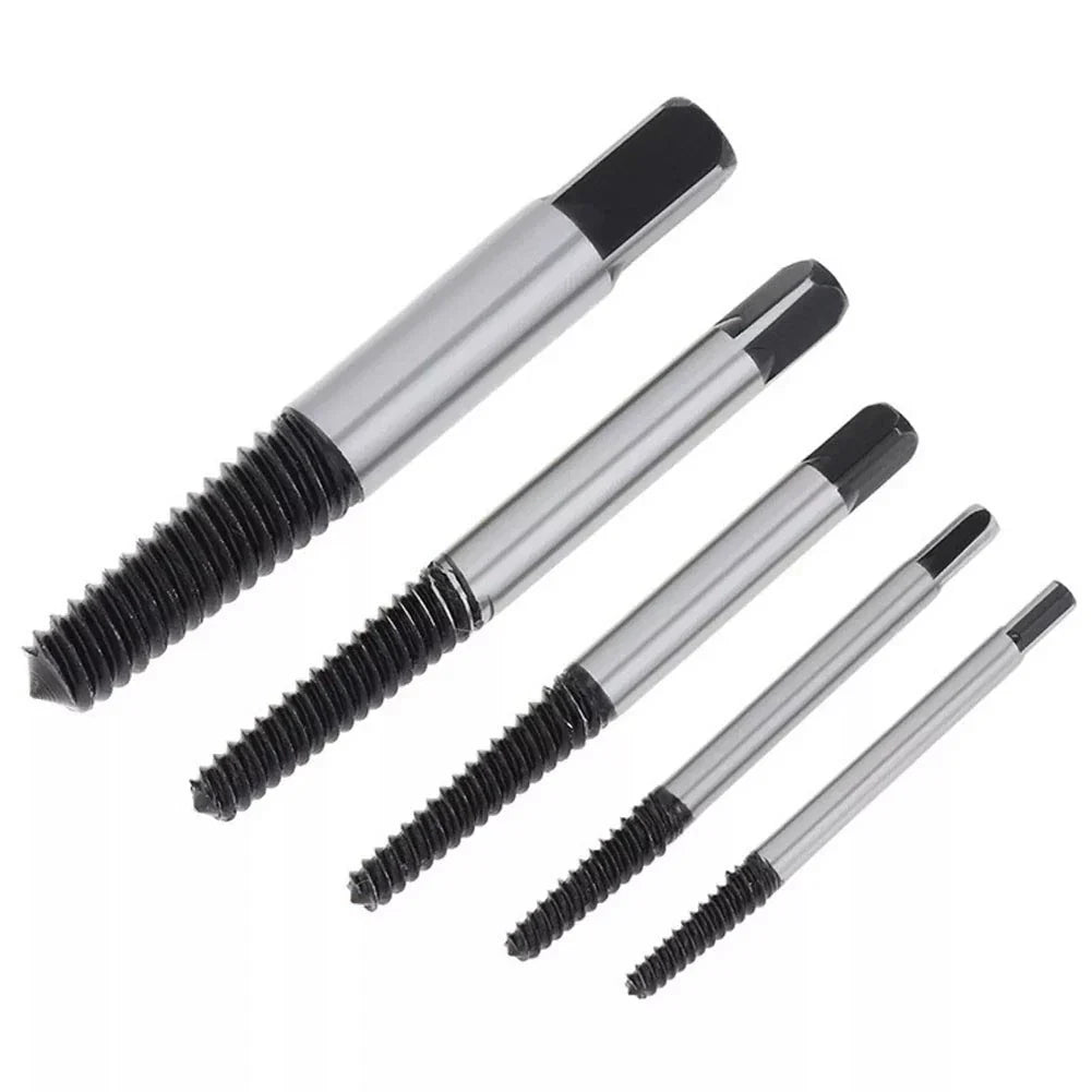 9PCS Left Handed Screw Extraction Tool Set for Efficient Repair Solutions