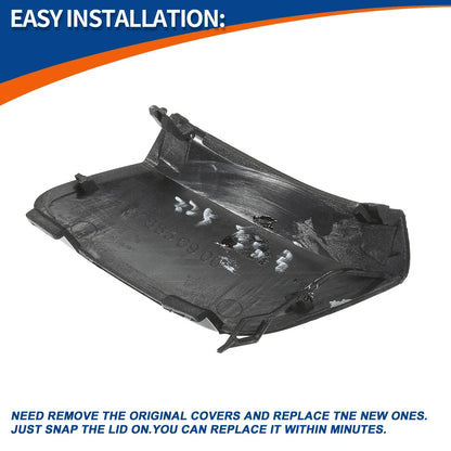Front Bumper Tow Hook Cover for Mercedes-Benz CLA250 (2014-2019) Black