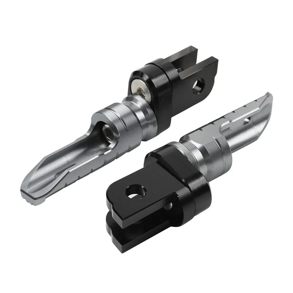 Grey Front Footrest Pegs for BMW R Nine T, F900R, F900XR (2020-2023)
