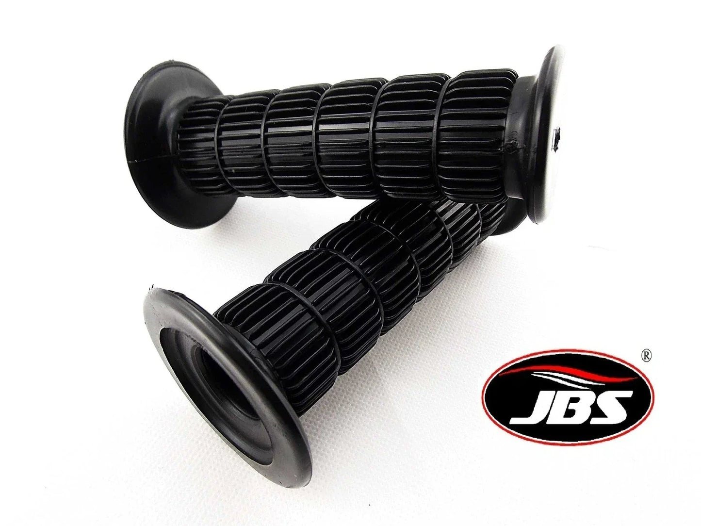 Black Hand Grip Set for Suzuki TS400 (1971-1977) - Left & Right Pair