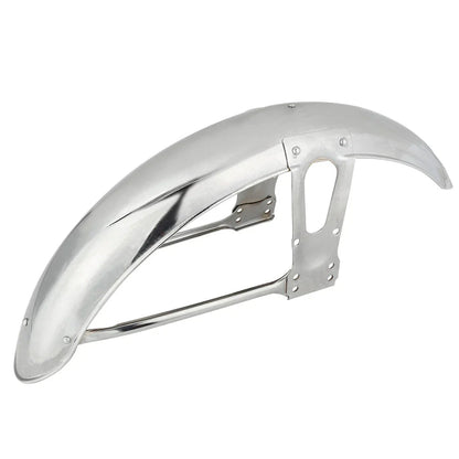 Chrome Metal Front Mudguard for Honda CG125 (2000-2023)