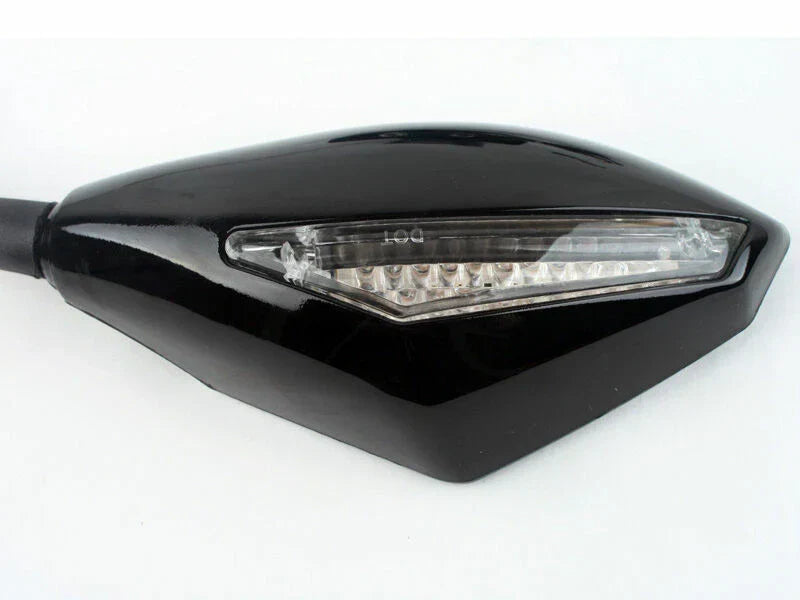 LED Turn Signals Rearview Mirrors for Honda CBR600F1-F4i (1987-2006)