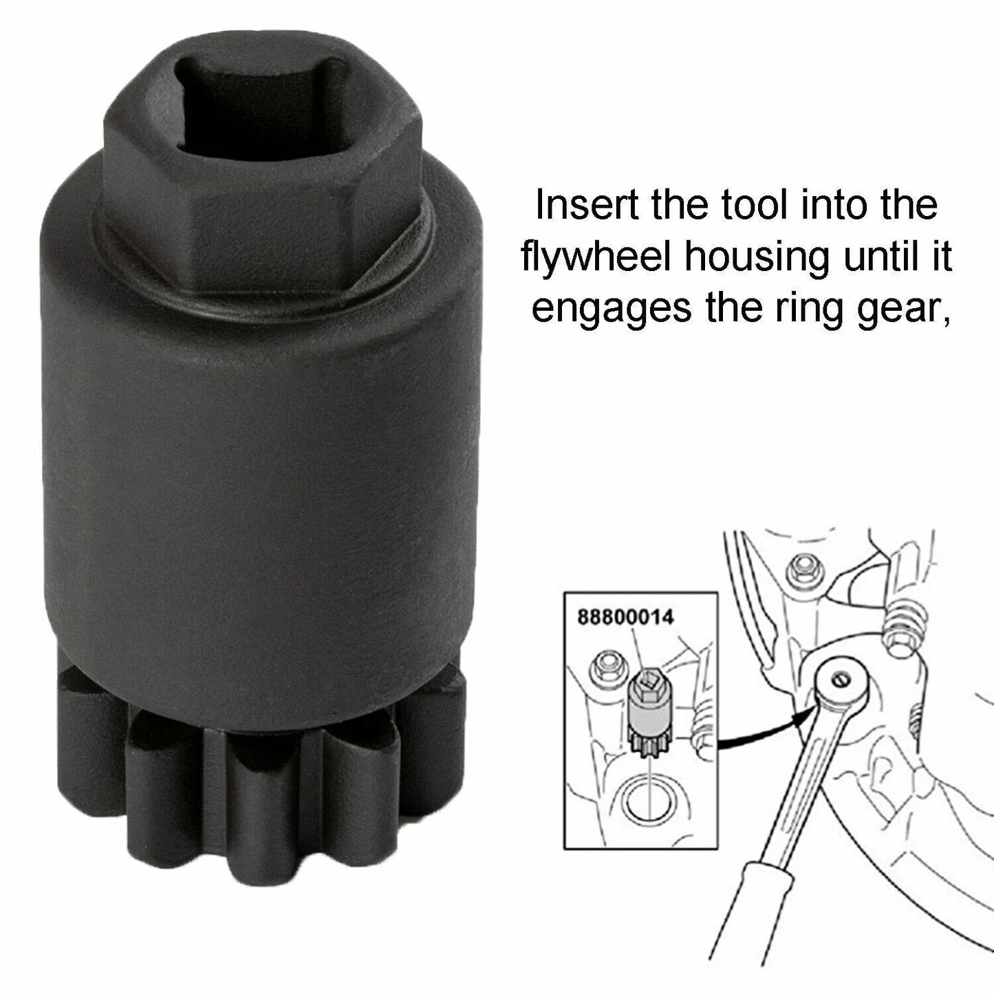 Engine Barring Tool for Volvo D11 D13 D16 (2006-2023)