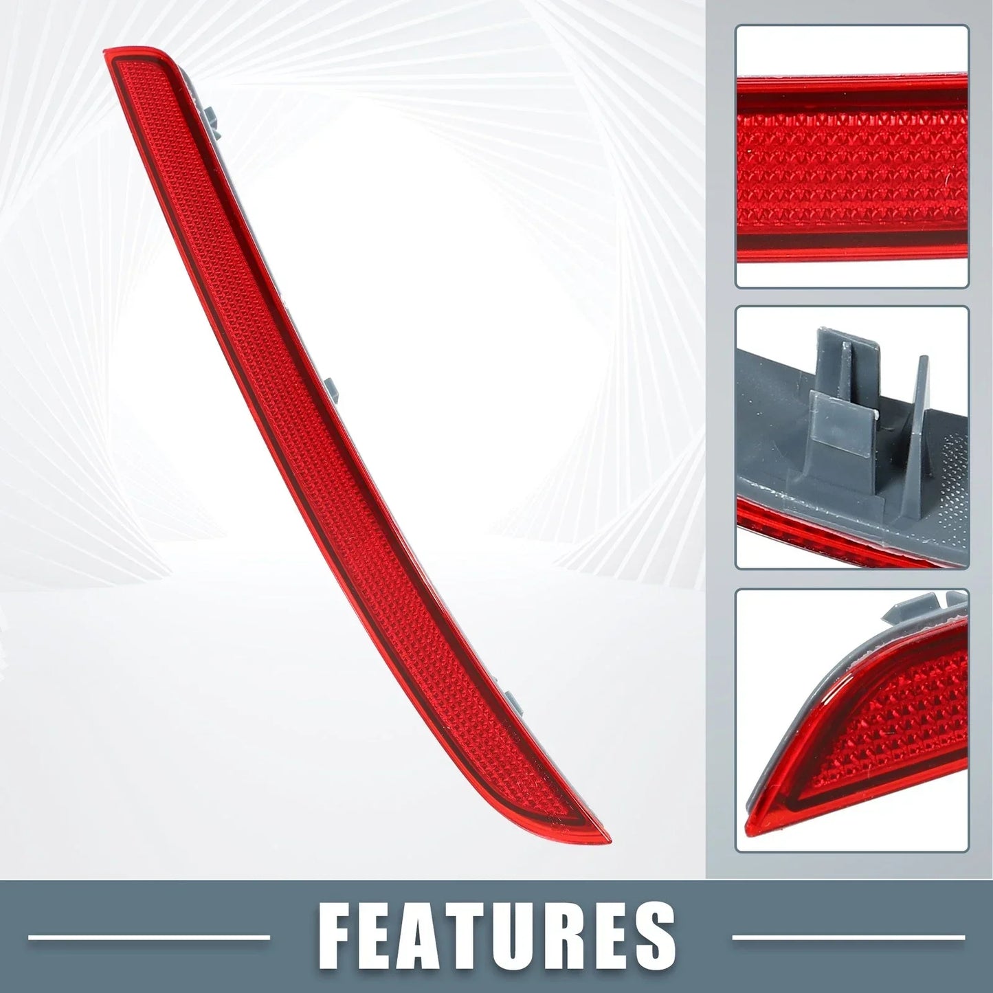 Rear Right Bumper Reflector for Mercedes-Benz ML350 (2012-2015)
