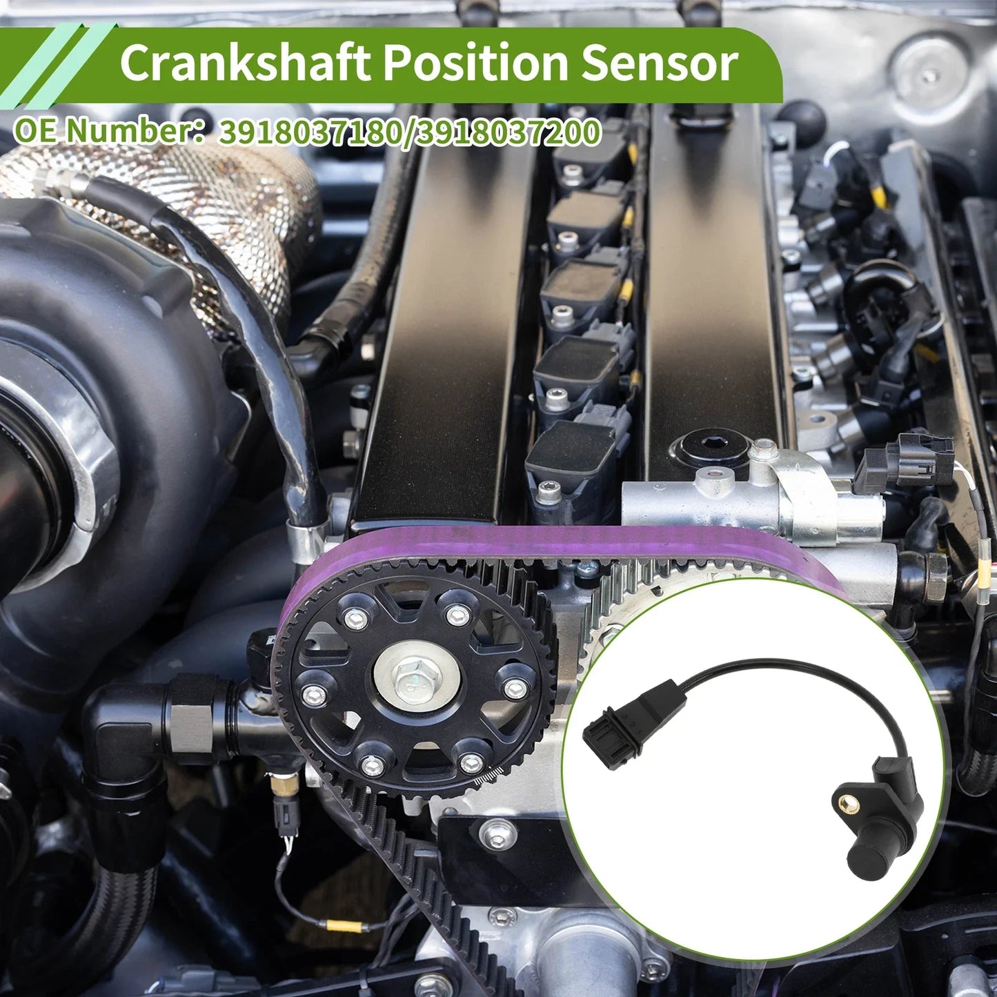 Crankshaft Position Sensor for Hyundai Santa Fe 2.7L (2001-2006)