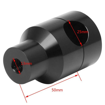 1" Black Motorcycle Handlebar Riser Mount Clamp for Harley Sportster