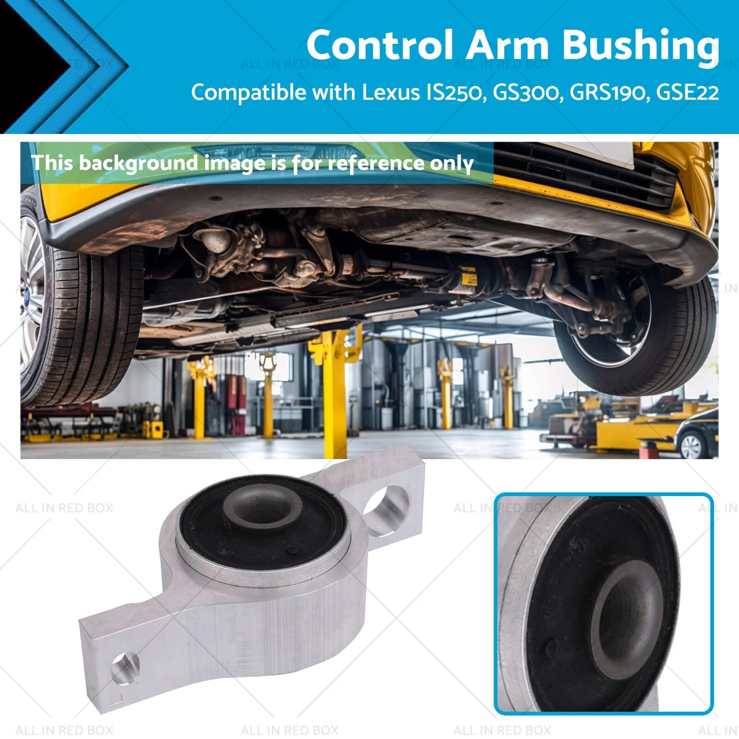 Left Lower Control Arm Bushing for Lexus IS250 GS300 (2006-2013)