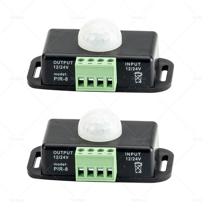 8m Body Infrared PIR Motion Sensor Switch for LED Light Strip 12V 24V