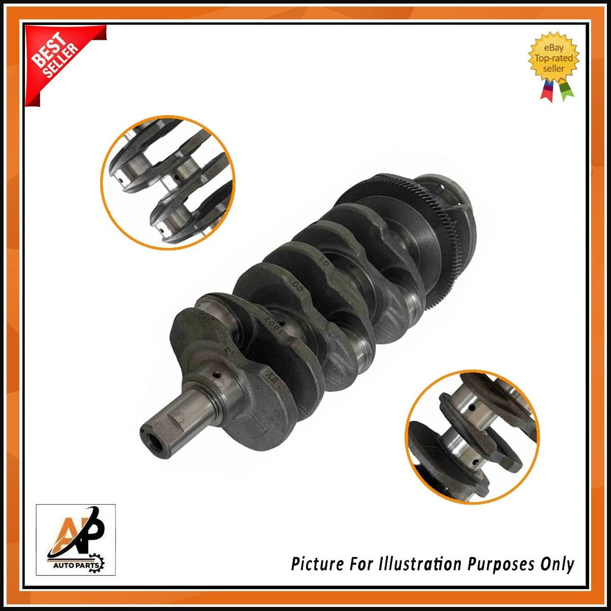 Crankshaft OEM Replacement for Renault Master III 2.3 DCI (2010–2024)