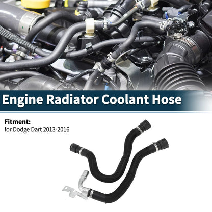 Heater Hose for Dodge Dart (2013-2016) - Engine Radiator Coolant Hose 1 x Set