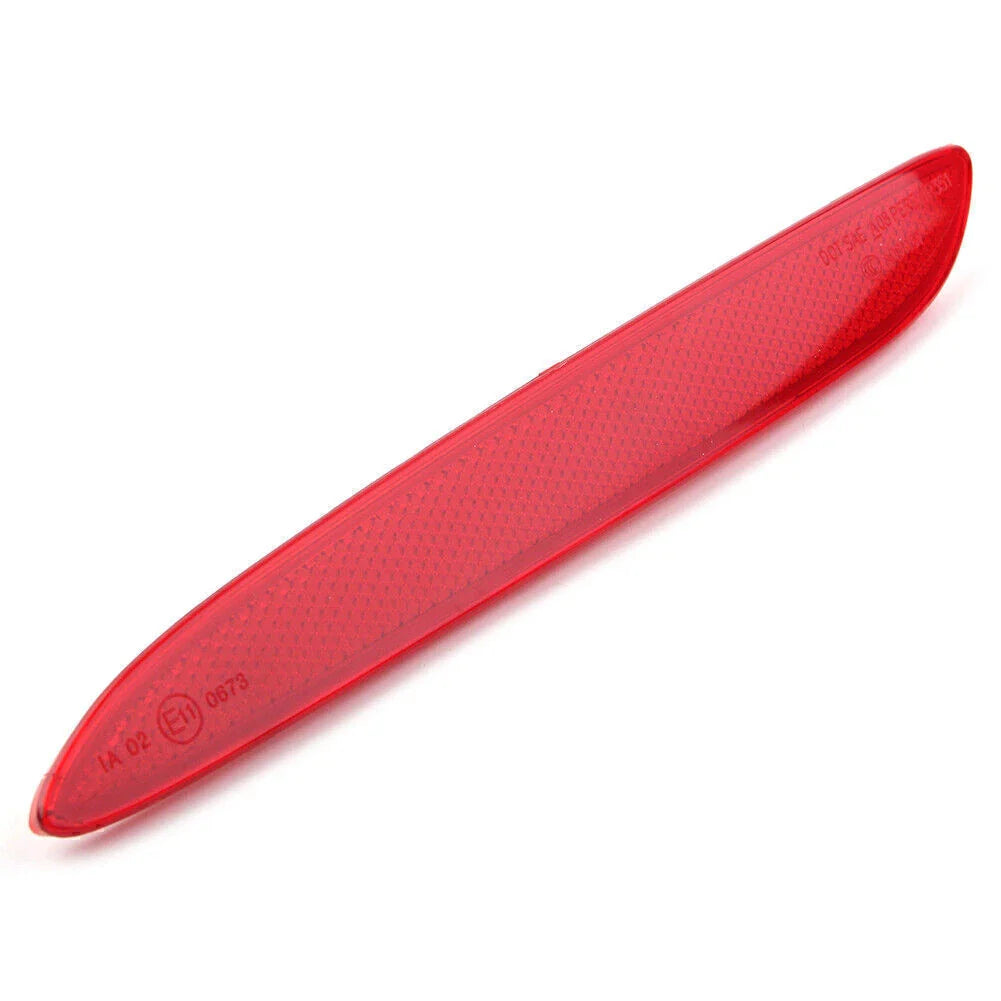 ABS Rear Left Bumper Trim Red Reflector for Jaguar XJ (2010-2017)