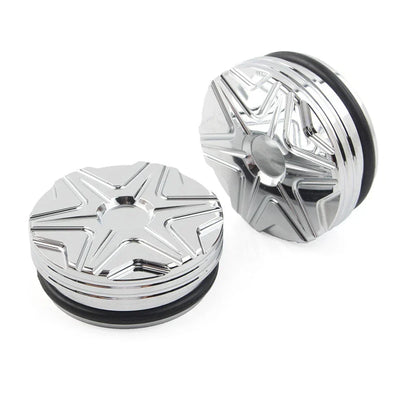 CNC Swingarm Pivot Bolt Covers for Harley V-Rod 2006-2017 ( Covers)