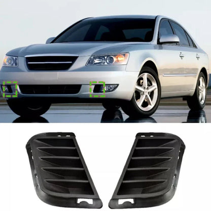 Front Bumper Fog Light Grille Covers for Hyundai Sonata (2006-2008)