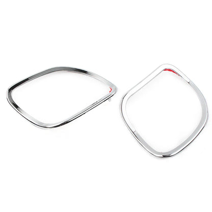 Chrome Front Speaker Trim for Harley Road Glide Custom FLTRX FLTR (15-18)