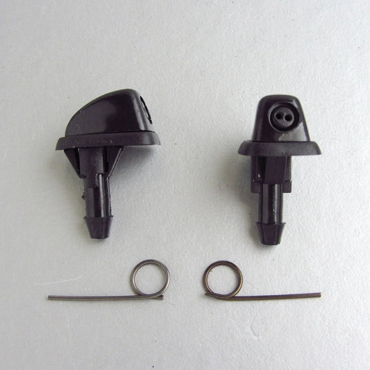 2 x Windshield Washer Nozzle Jets for Nissan Navara D21 (1986-1997)
