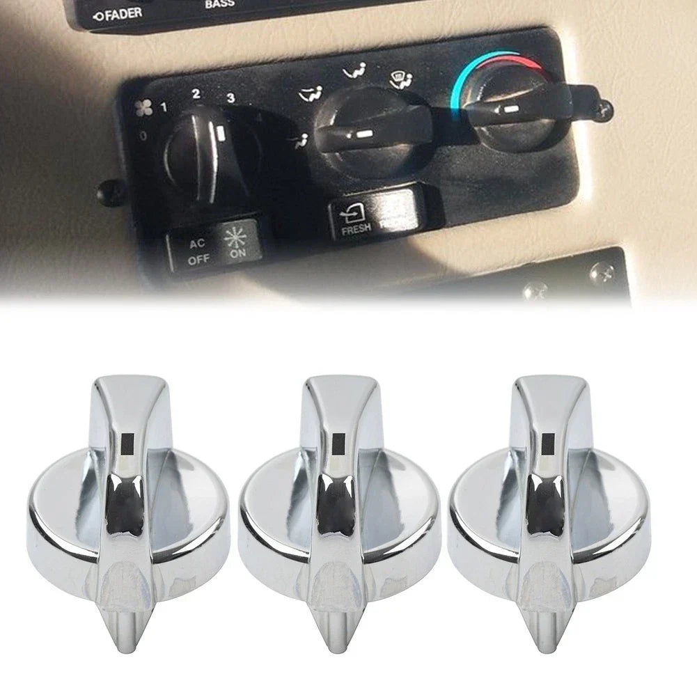 3 x A/C Heater Control Knobs for Peterbilt 330 335 357 367 375 378 379 384 386