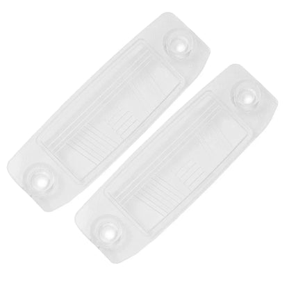 2 x Rear License Plate Lamp Cover Lens for Kia Sorento (2011-2013)