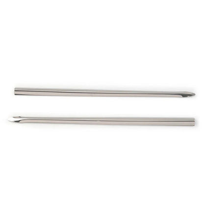 Silver Front Fender Spear Trim for Harley Touring Road King Softail Classic
