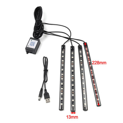RGB Music Voice Control Decorative Floor Atmosphere Light Lamp