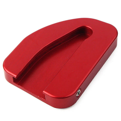 Side Stand Enlarger Red Pad for Honda GoldWing GL1800 (2010-2017)