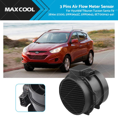 MAF Mass Air Flow Meter Sensor for Hyundai Tucson, Santa Fe, Tiburon (2001-2010)