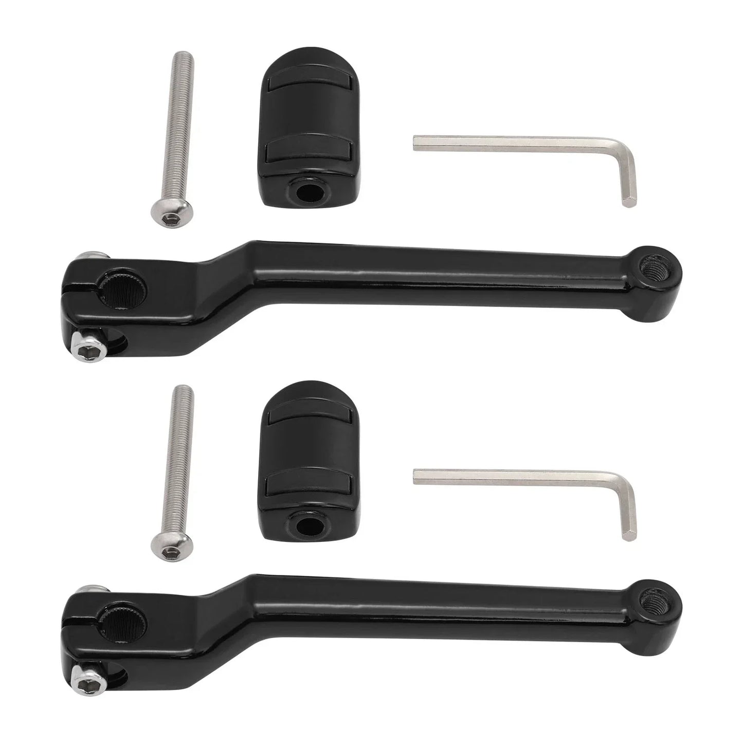 Pedal Pegs Black Left Heel Toe Shifter for Harley Road Glide (1988 - 2024)
