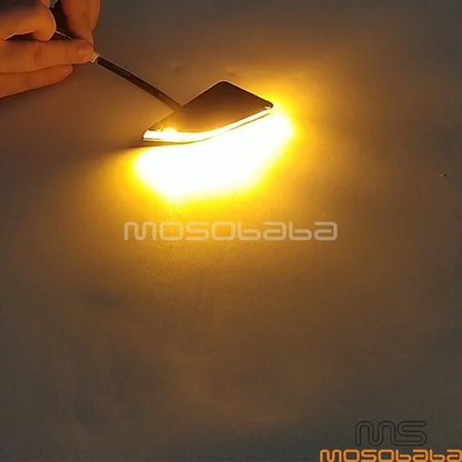 LED Turn Signal Mirror Blocks for Ducati Panigale V4 V2 2018-2021 Black