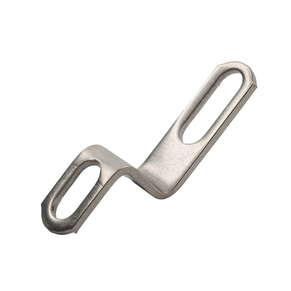 Z-Shaped Mounting Exhaust Pipe Fixed Clamp for Universal Motorcycle (N/A)