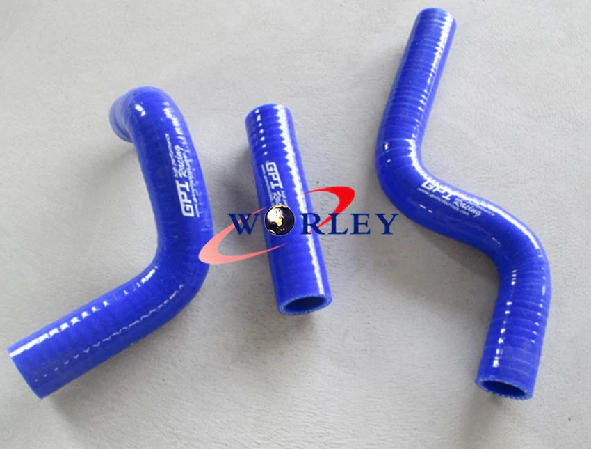 Silicone Hose for Kawasaki KX80/KX85/KX100 (1998-2013) - White