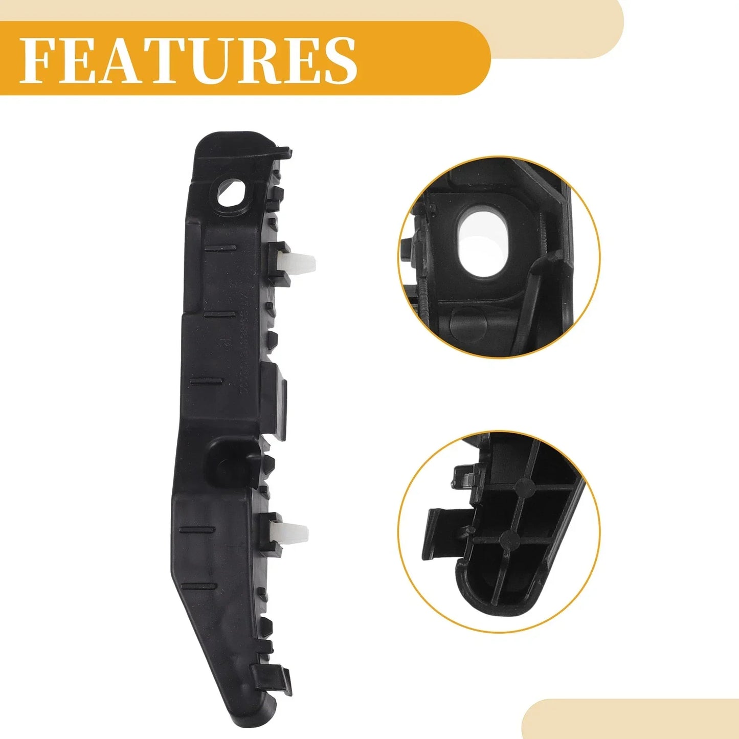 Front Bumper Support Bracket for Hyundai Sonata (2015-2017) 1 Pair