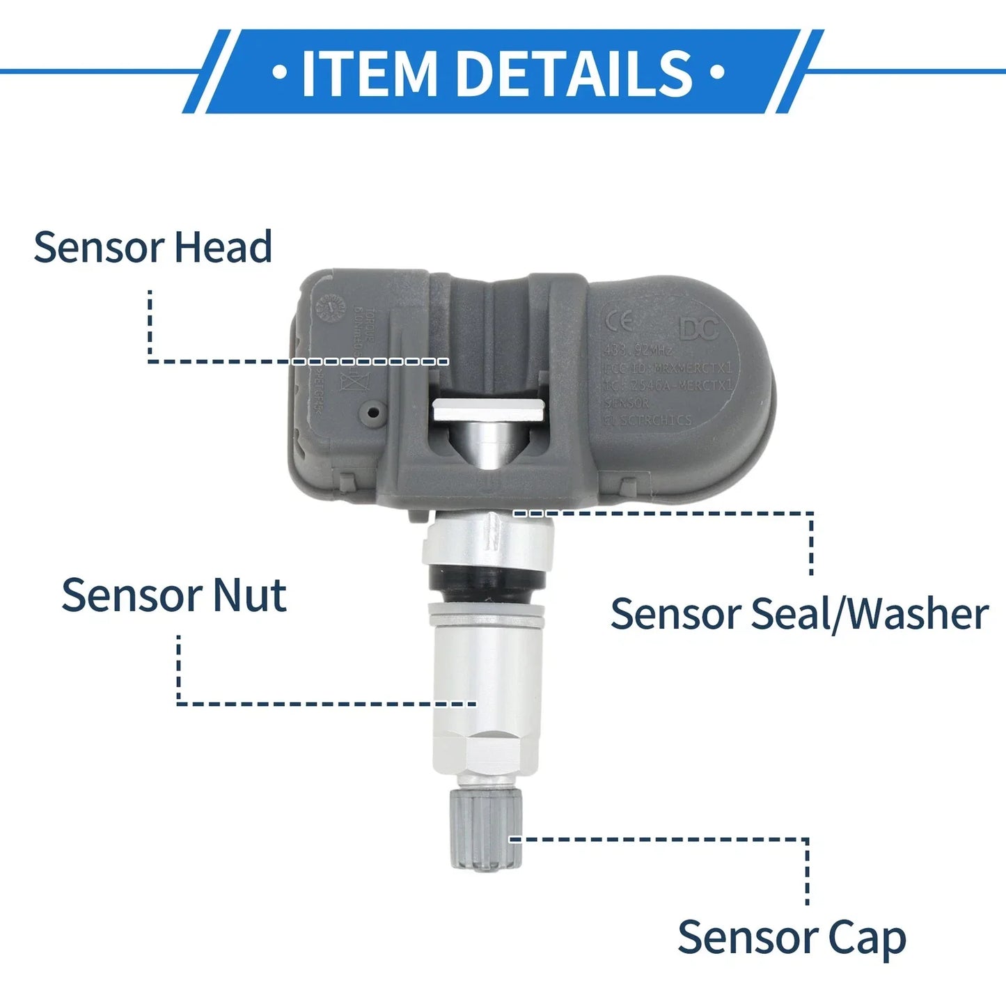 TPMS Sensor for Mercedes-Benz B-Class (2011-2018)