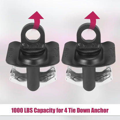 4 x Tie Down Anchors for Chevy Silverado & GMC Sierra (2014-2021)