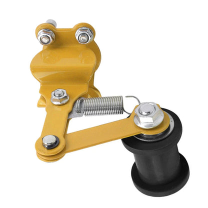 Yellow & Black Universal Bolt-On Chain Tensioner Roller Adjuster for ATV/Dirt Bike