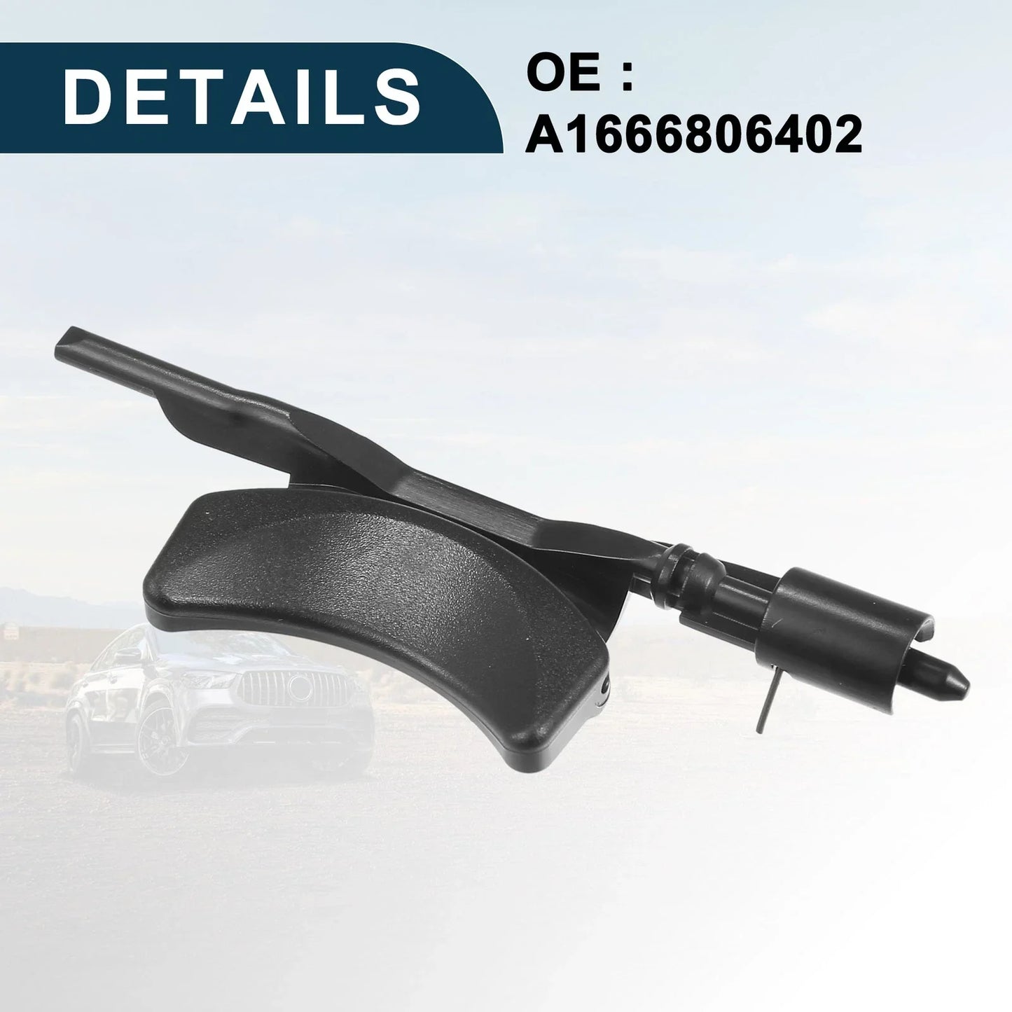 Cup Holder for Mercedes-Benz W166 2012-2015 Right Black Replacement Accessory