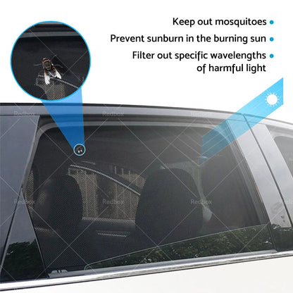 Front Magnetic Sun Shades for Holden Colorado (2012-2020)
