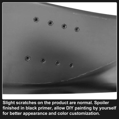 Black Rear Trunk Wing Spoiler for Honda Civic 2016-2019 10th Gen 5DR Hatchback