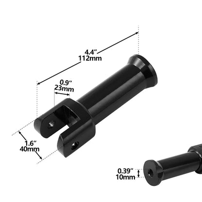 Passenger Foot Pegs & Bracket for Harley Softail Fat Boy (2018-2025)