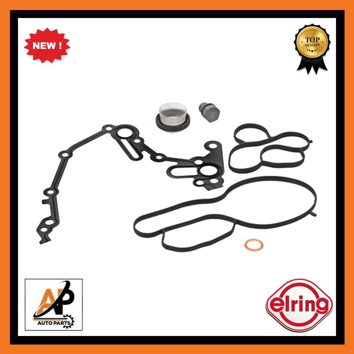 Crankcase Gasket Kit Replacement for Audi A3 A4 VW 2.0T (2012–2018)