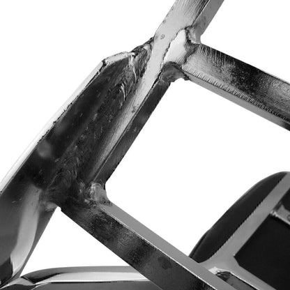 Sissy Bar Backrest for Honda Shadow VT750 C2 VT400 1997-2003 Black & Silver