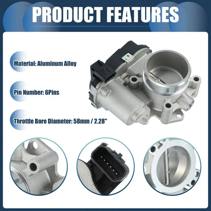 Throttle Body Actuator for Dodge Journey 2.4L L4 (2009-2020)