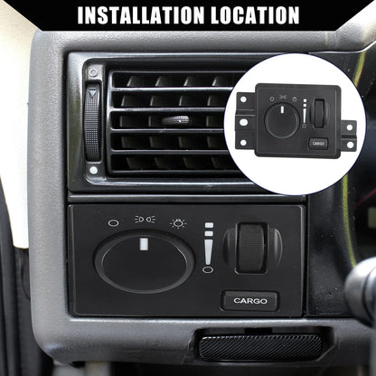 Car Headlight Switch for Dodge Dakota, Ram 1500, 2500, 3500 (2005-2011)