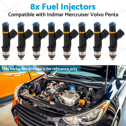8 x Fuel Injectors for Indmar Mercruiser Volvo Penta (2007-2013)