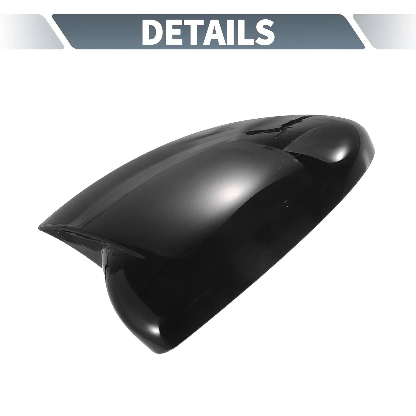 Rearview Mirror Cover Overlay Gloss Black for Chevrolet Cruze (2009-2015)