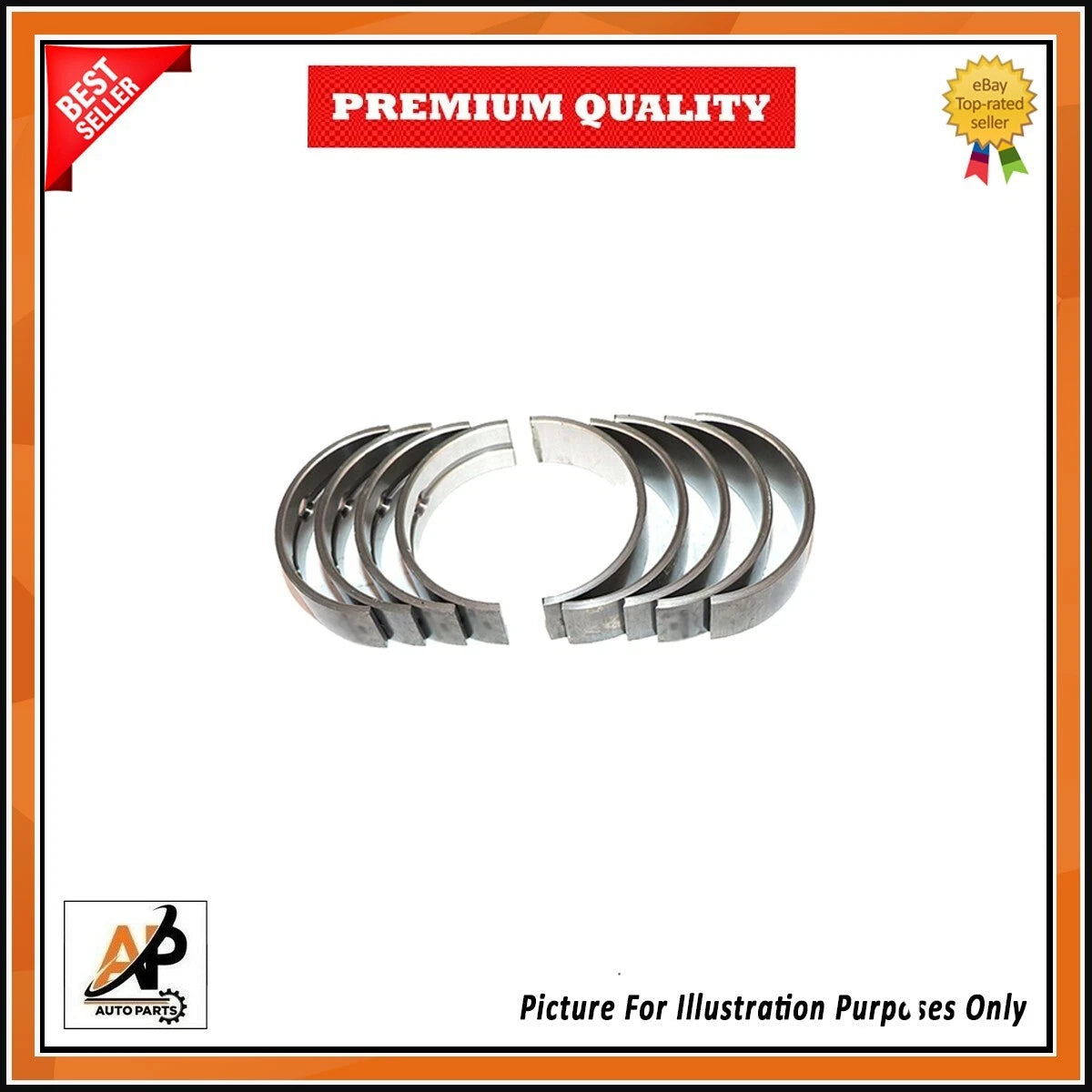 Crankshaft Bearing Kit Replacement for Land Rover Jaguar 3.0 306DT (2003–2012)