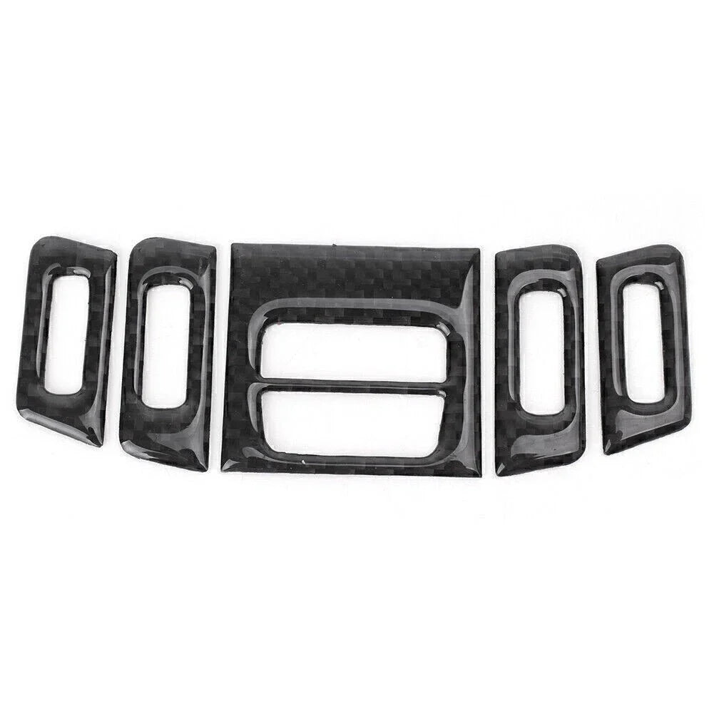 Carbon Fiber Air Conditioner Outlet Trim Cover for BMW E90 E92 (2007-2013)