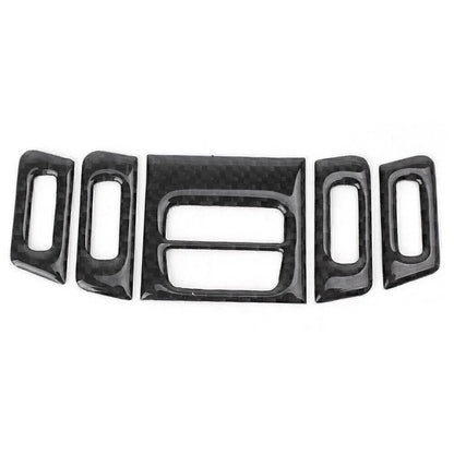 Carbon Fiber Air Conditioner Outlet Trim Cover for BMW E90 E92 (2007-2013)